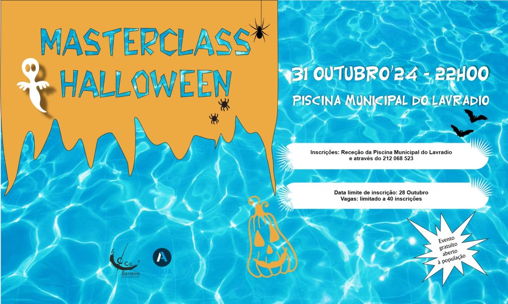 MasterClass Halloween | Circuito de Natação do Barreiro