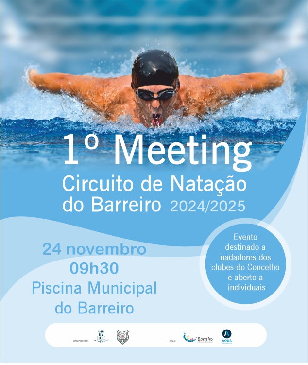 Circuito de Natação do Barreiro 2024/2025 | 1º Meeting