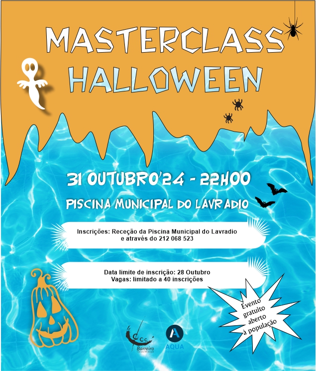 MasterClass Halloween | Circuito de Natação do Barreiro