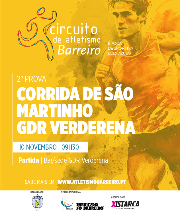 Corrida de São Martinho | Circuito de Atletismo Barreiro 2024/2025