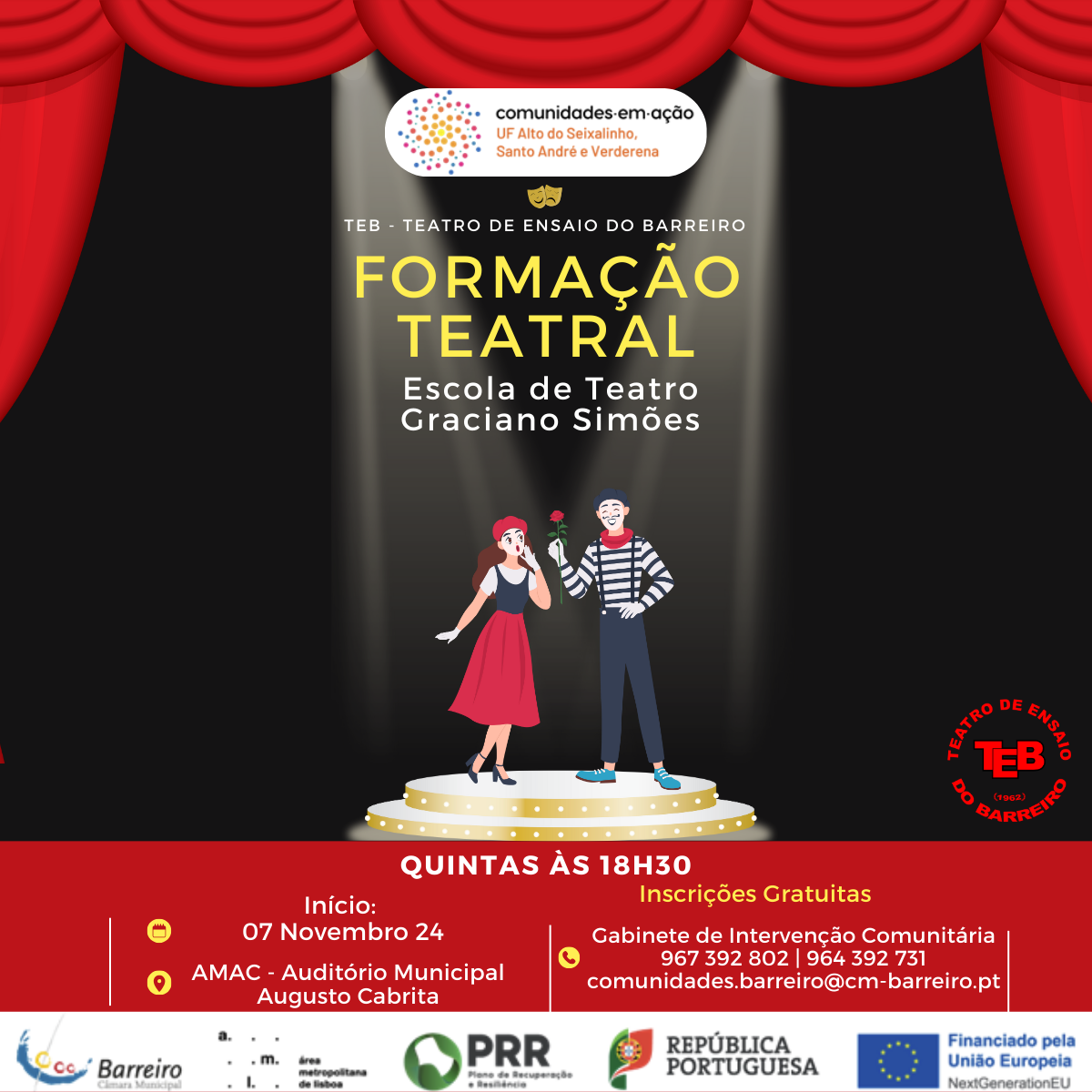 Teatro de Ensaio do Barreiro – Escola de Teatro Graciano Simões