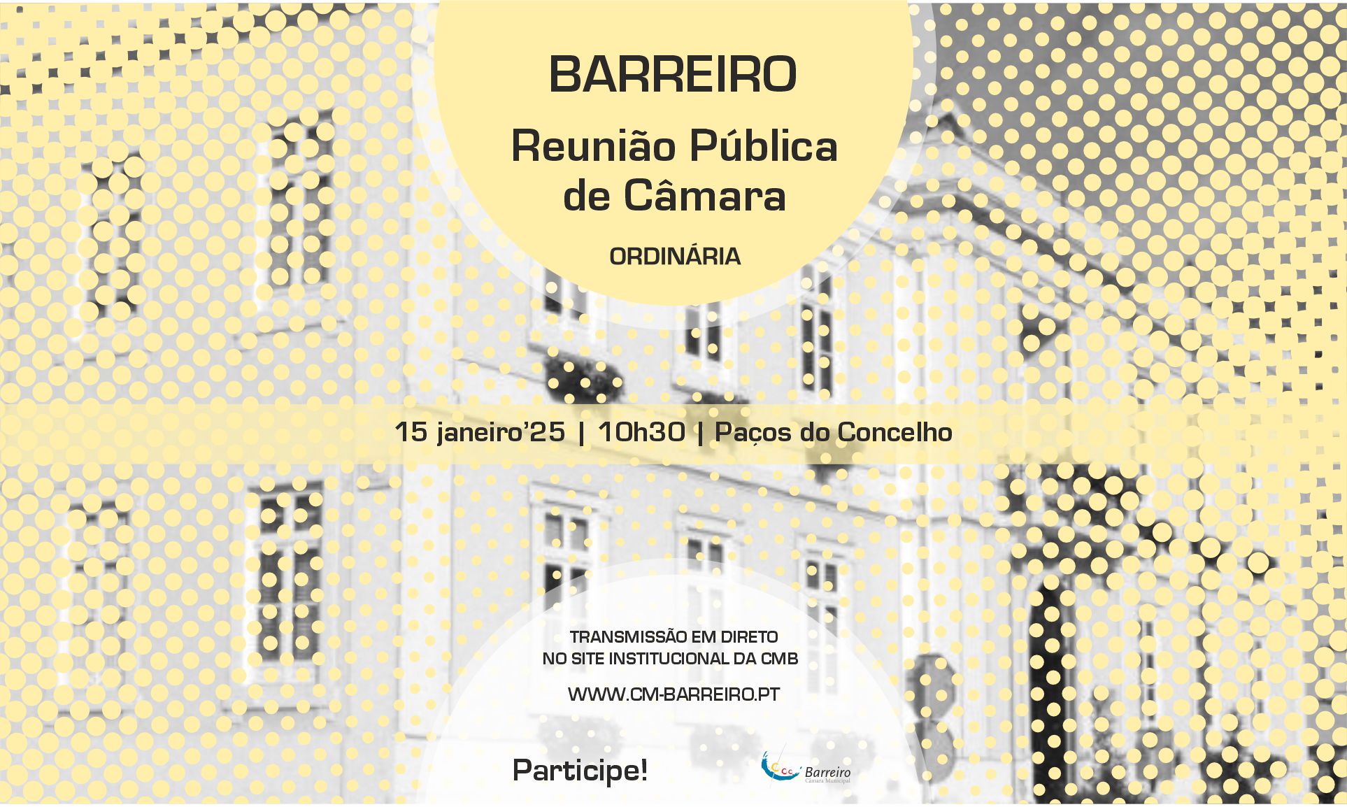 reunião pública 15 janeiro