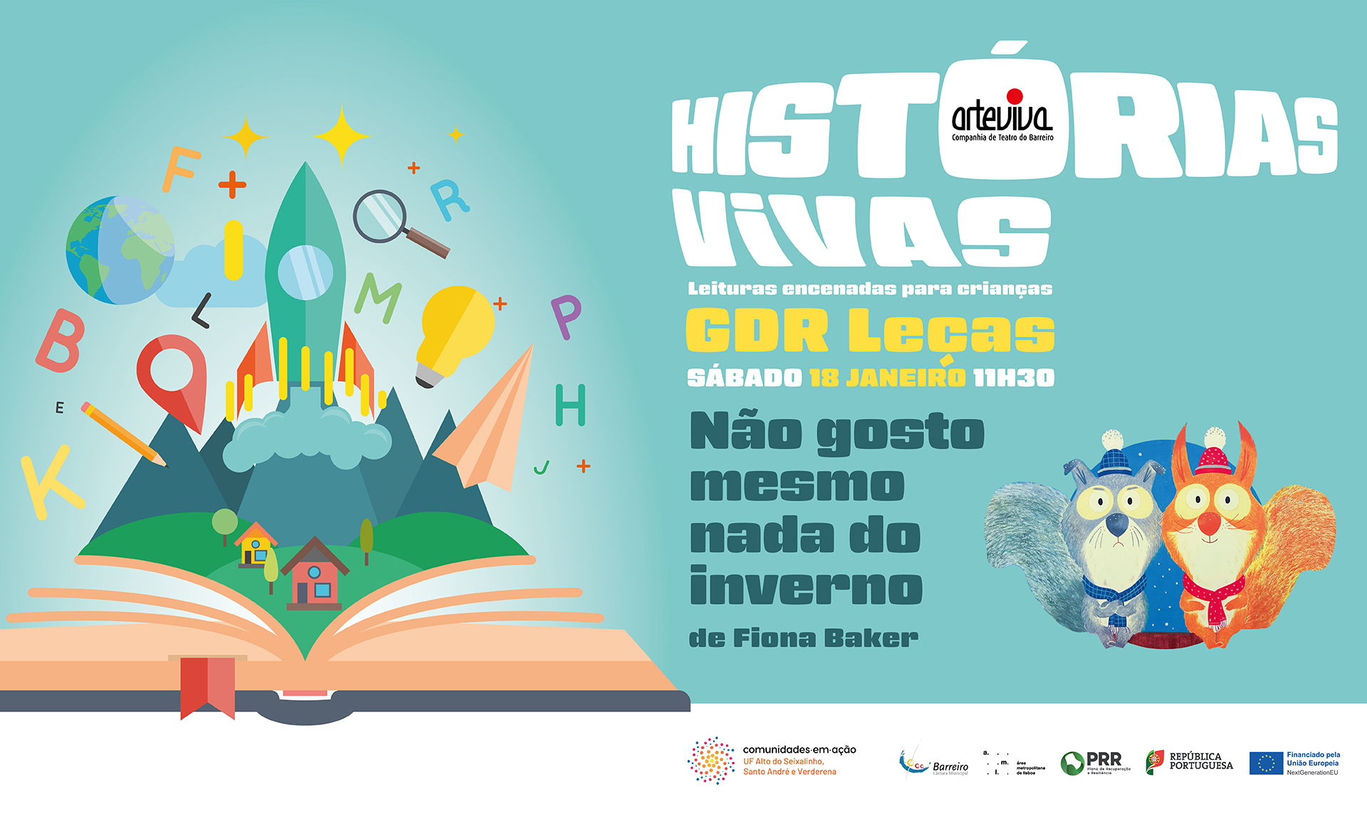 Histórias Vivas | “Não gosto mesmo nada do inverno