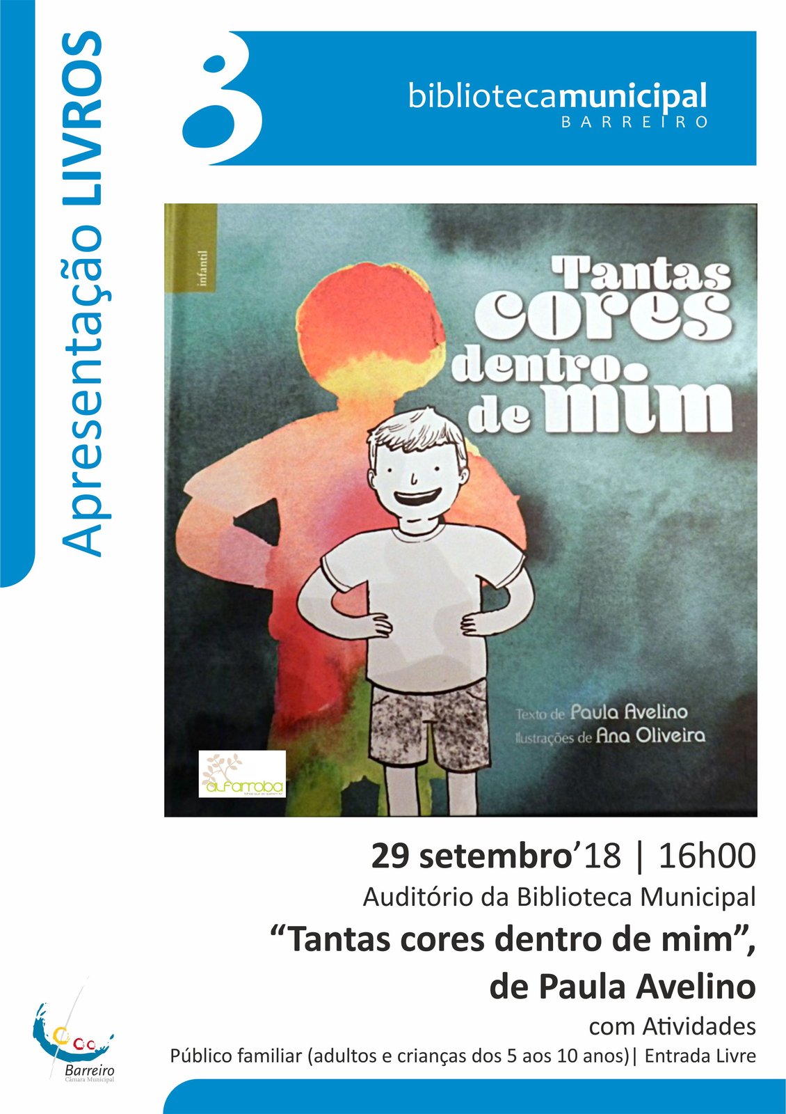 Apresentação do livro “Tantas Cores Dentro de Mim” na Biblioteca Municipal