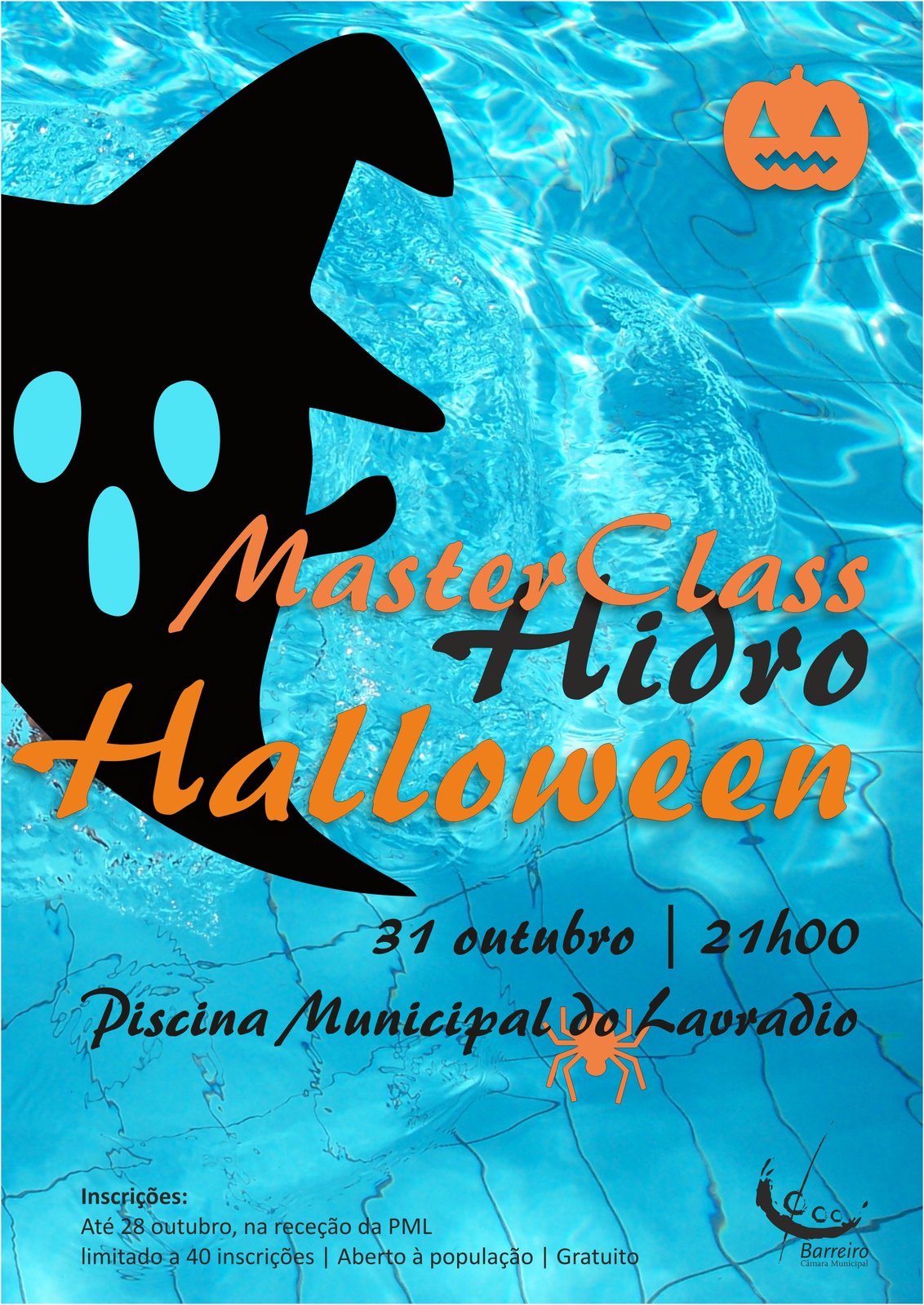 MasterClass Hidro Halloween | Piscina Municipal do Lavradio