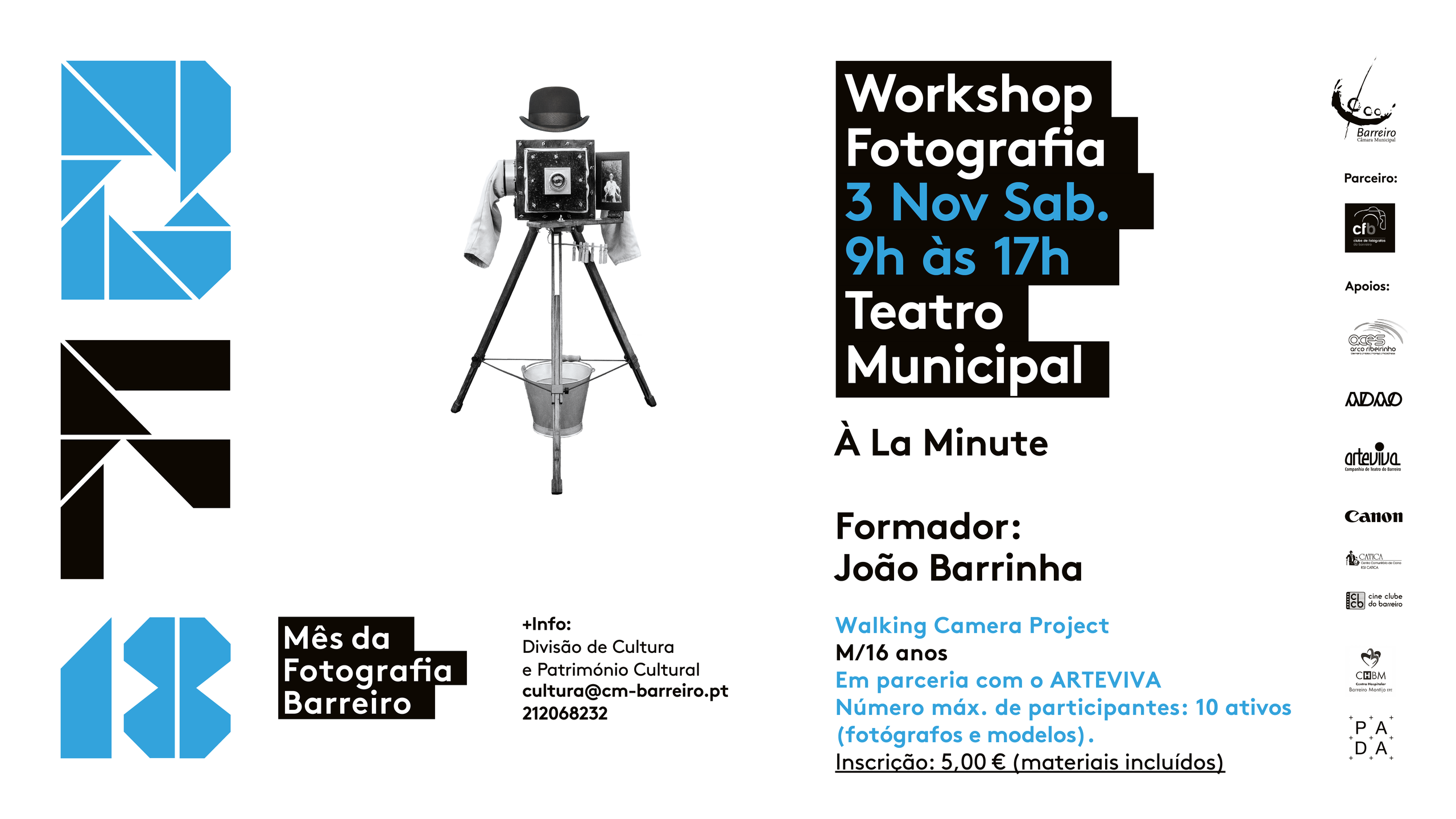 Workshop Fotografia À LA MINUTE | Mês da Fotografia