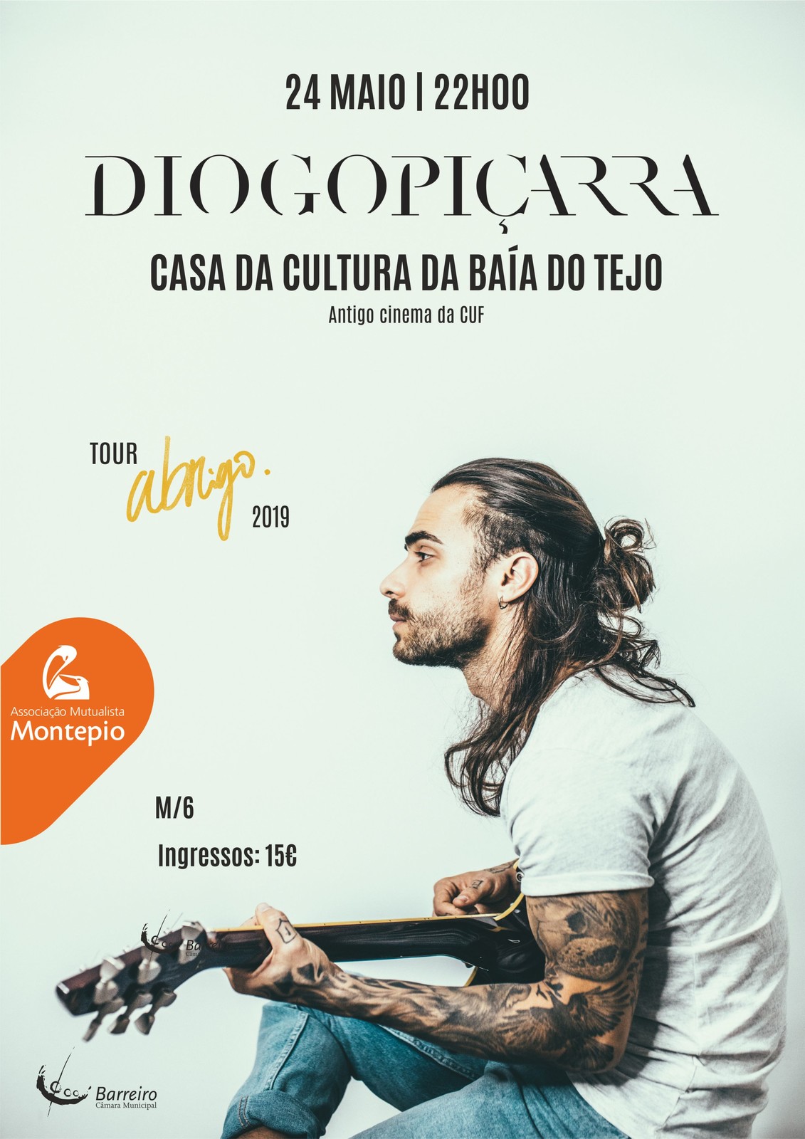Diogo Piçarra | Concerto Casa da Cultura da Baía do Tejo