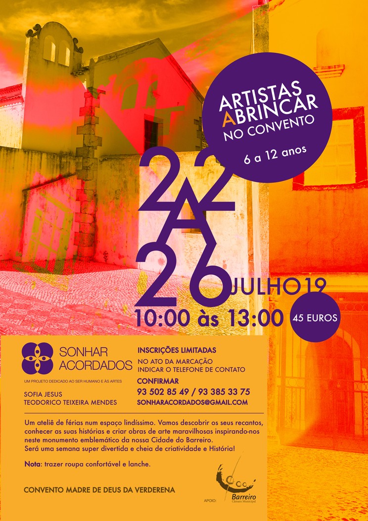 Artistas a Brincar | No Convento da Verderena