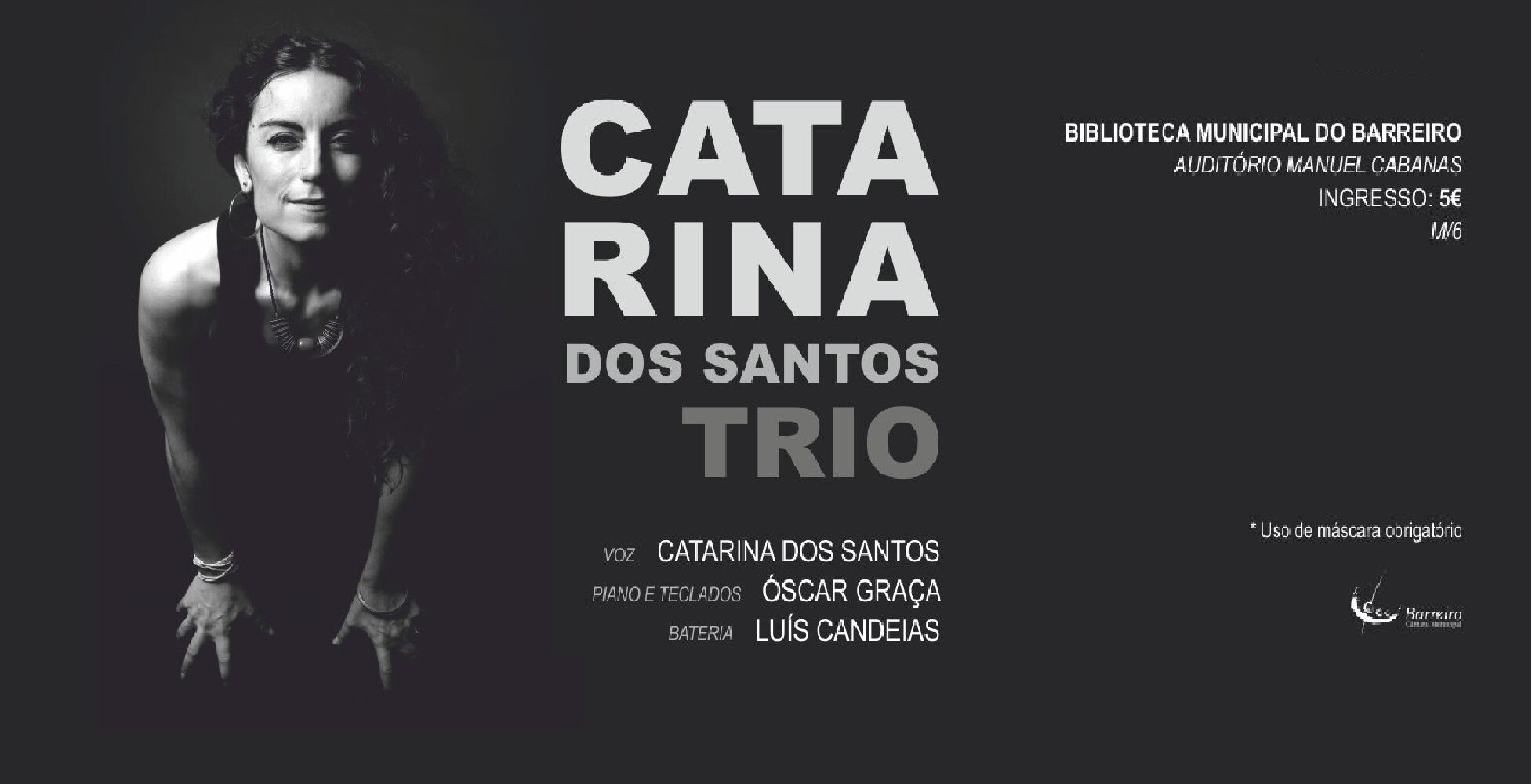 Catarina dos Santos Trio (Jazz) | Biblioteca Municipal