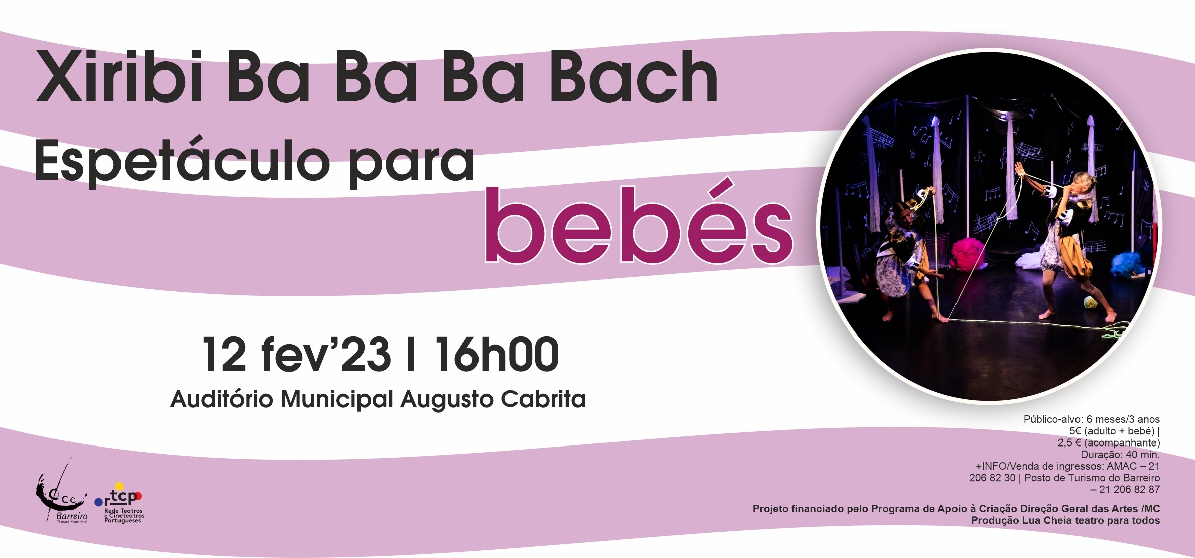 Xiribi Ba Ba Ba Bach | Espetáculo para bebés