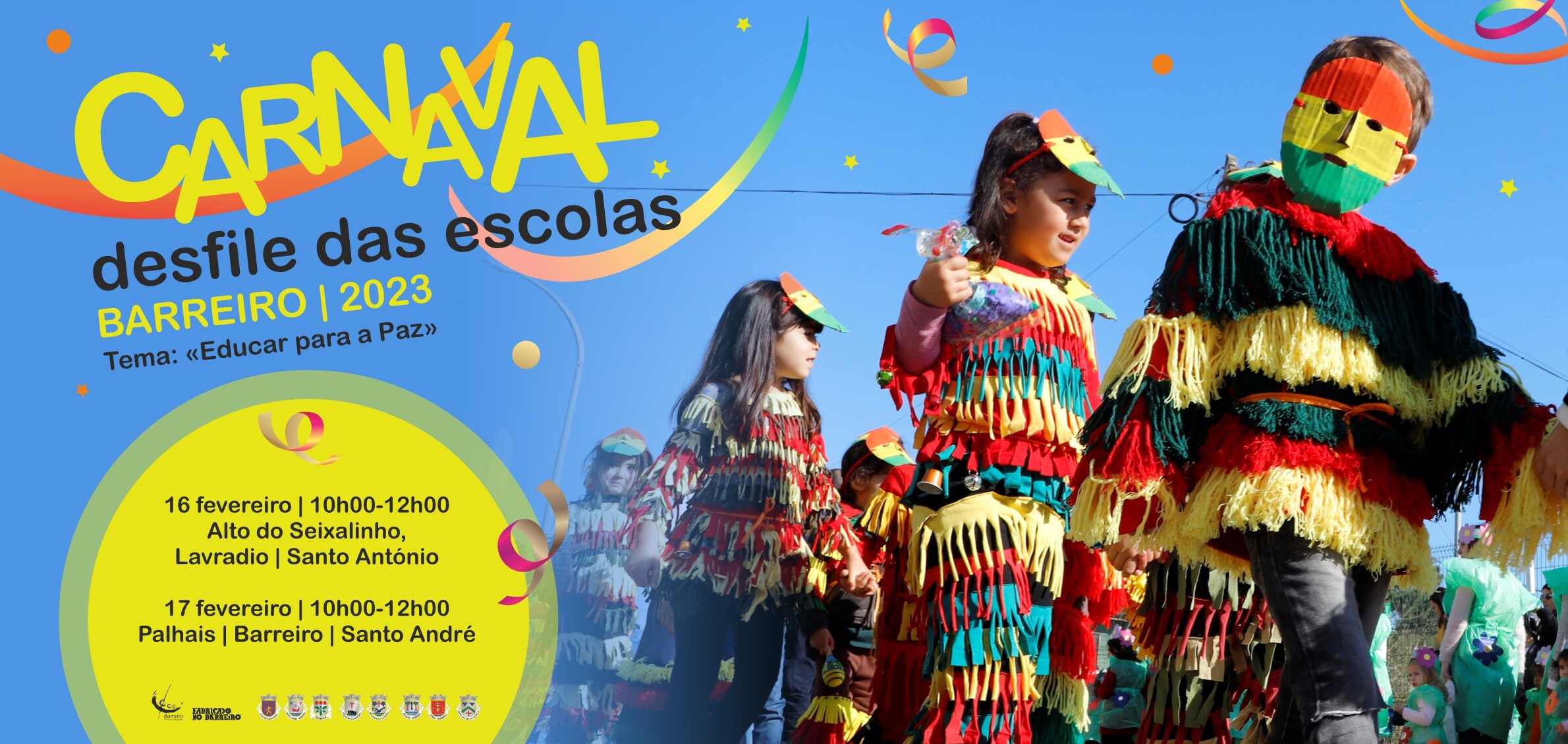 Carnaval | Desfiles das Escolas regressam às ruas do Barreiro