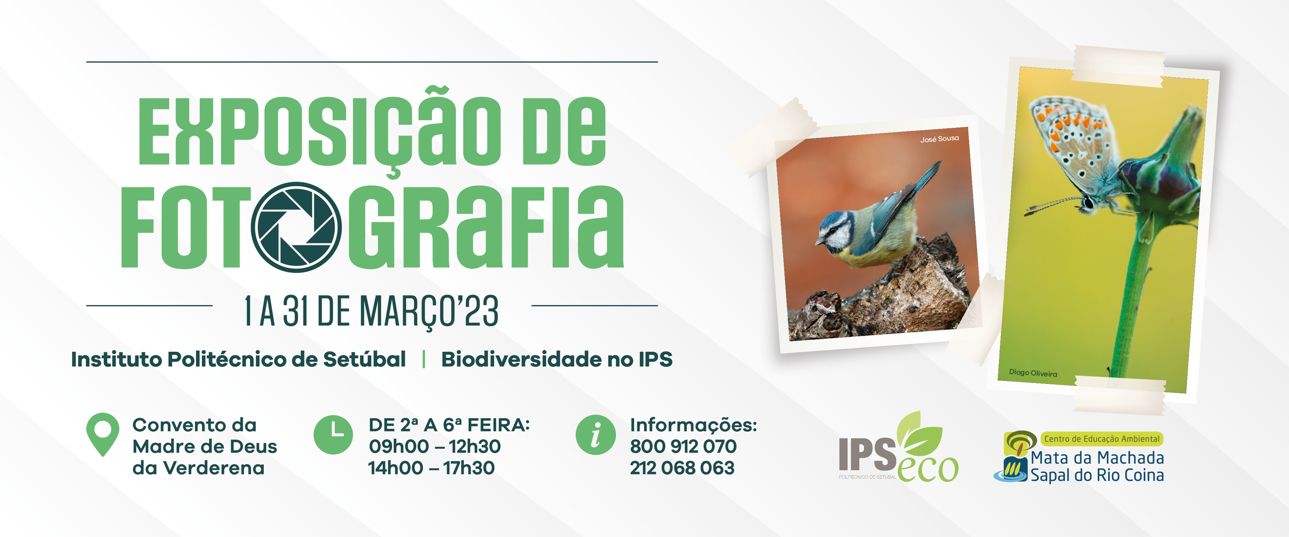 Exposição itinerante de fotografia “Biodiversidade no Instituto Politécnico de Setúbal”